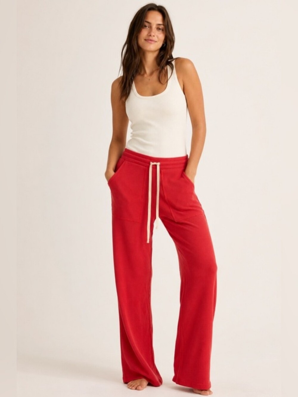 Marine Layer Wide Leg Waffle Pj Pants NWT Size XL